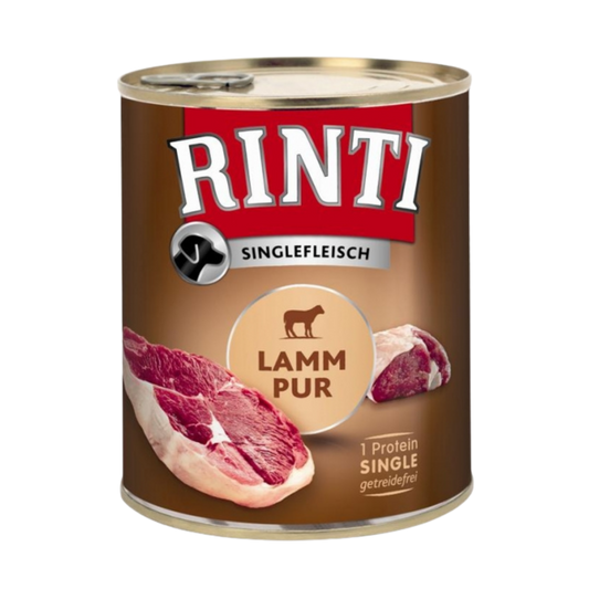 Hundefutter Lamm pur