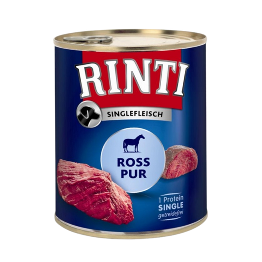 Hundefutter Pferd pur