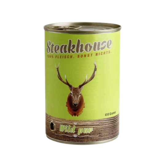 Steakhouse Hundefutter Wild pur